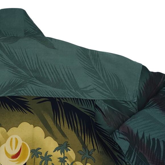 Big Dogs Shirt Mens Large Button Up Hawaiian 5 O'Clock Somewhere Cocktails - Picture 9 of 11